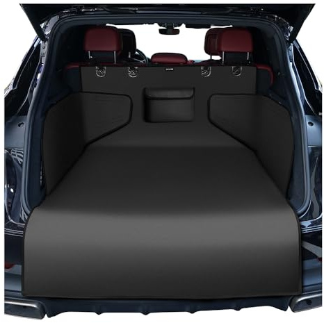 GQCUHMEMY Car Boot Protector, for Opel/Vauxhall Frontera Electric 2024-2026 Nonslip Waterproof Dog Car Seat Cover with Side Protection and Easy to Clean