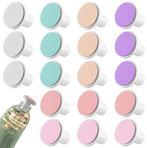 MNYXIS 18 Pezzi Lima Unghie Neonato Ricambio, Pads per Tagliaunghie Elettrico Neonati e Bambini, Testine di Ricambio per Lima Unghie Elettrica, 6 Colori per Diverse Età, Sicuro e Delicato