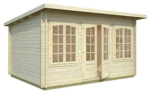 Palmako Blockbohlenhaus Lisa 11,5 34 mm natur