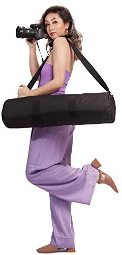 Estudio Fotográfico Bolsa de Transporte Acolchada Bolsa de Trípode Oxford 70x20cm con Correa el Hombro Ajustable para los Soportes de Luces Universales, Soporte de Pluma y Trípode
