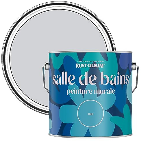 Rust-Oleum Lilac Water-Resistant Bathroom Wall & Ceiling Paint - Lilac Rhapsody 2.5L