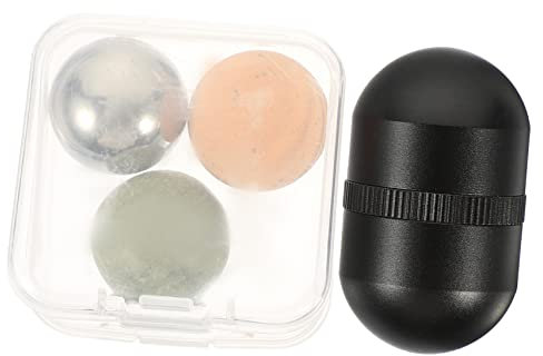Healeved Jade Gesichtsroller Satz Gesichtsmassage Roller Mit Kühler Jadekugel Für Augen Hals Und Körper Zur Hautentspannung Und Pflege