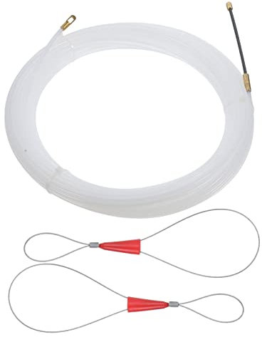 jojofuny Strumento Di Infilatura Cavi Elettrici Con Fissaggi Passacavi Per Installazioni Elettriche Parete e Pavimento Utensile Pratico e Resistente Per Elettricisti