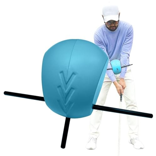 BONJUME Ayudas para el Entrenamiento de Golf, Entrenador de Swing para Corregir la Postura la Estructura y la Alineación del Brazo para Principiantes y Golfistas de Todos los Niveles