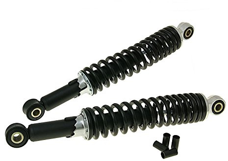 Stötdämparset universal svart 320 mm – Mofa, mokick, moped