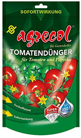 Premium Tomatendünger Paprikadünger Chili Dünger mit Schnellwirkung - für 350 l Gießwasser - 11-11-35+2(MgO)