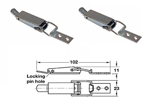 Model Railway Baseboard / Table Locking Spring Clip (4)