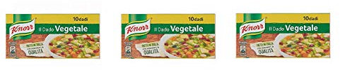 Knorr veggie dado brodo Vegetarico zuppa, 10 pezzi