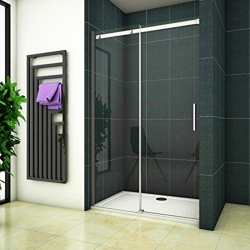 110cm Verstellbereich von 106-110cm Duschabtrennung Nischentür Dusche aus 6mm Sicherheitsglas T1