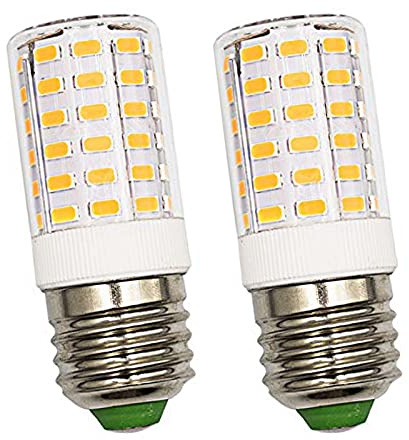 BROLSKUN E26 LED Light Bulb for Frigidaire Refrigerator Light 7W (60W-100W Equivalent) Non-dimmable Warm White 3000K 1000 Lumen AC100V-265V Home Lighting Big Medium Base Corn Lamp-Pack of 2