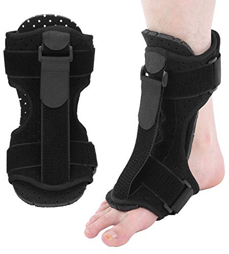 Einstellbare Fußheberorthese, Orthese Plantarfasciitis Recovery Fußschiene Unterstützung,Plantarfasziitis Bandage,Fußbandage