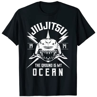 BJJ Shark - Brasilianisches Jiu Jitsu und Grappling T-Shirt