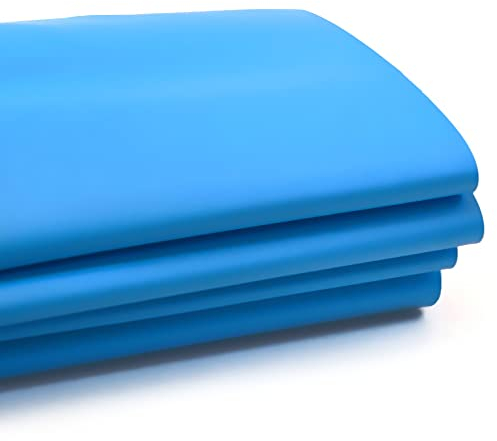 Unipool Premium Poolfolie für Achtformpool, 920 cm x 600 cm x 120 cm, Stärke: 0,6 mm, blau, Einhängebiese