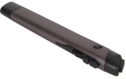 Kabellose Optische Taschenstiftmaus, 2,4 G Bluetooth Optische Stiftmaus, 4 Tasten 1200 DPI Ergonomische Stiftmaus mit Stylus Funktion, für PC Laptop Tablet Smartphone (schwarz)