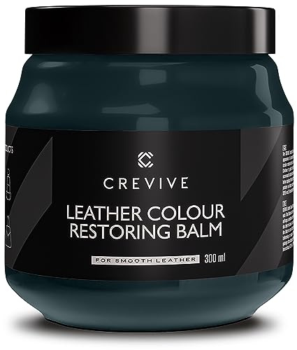 CREVIVE Juego de reparación de Cuero Verde Oscuro 300 ml (Verde) - Cuidado de Cuero para Auto - Reparación de Cuero para sofá - Reparación de Asiento de Auto