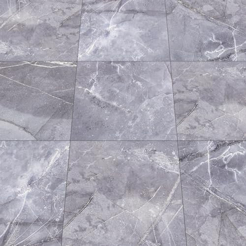 Floor Tiles Self Adhesive Vinyl Flooring Waterproof, Peel and Stick Floor Tiles, for Kitchen Living Room and Bathroom DIY Flooring 30x30cm 10pcs