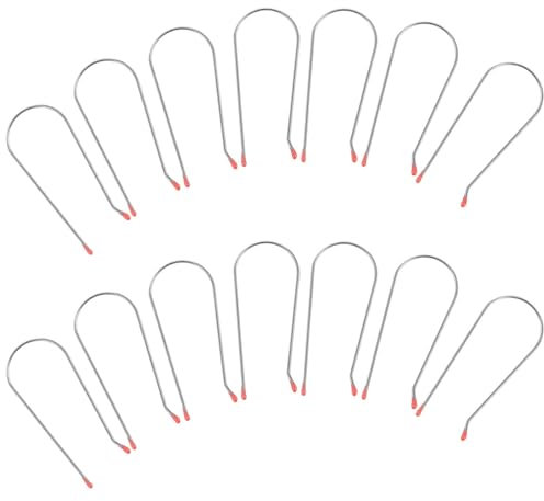 VILLCASE 20 Pz Hot Bigodino Clip Di Ricambio A Forma Di U Bigodino Di Clip Bigodini Rulli Clip In Metallo Strumento Adatto Bigodini Bigodini Bigodini 3. 2 Cm