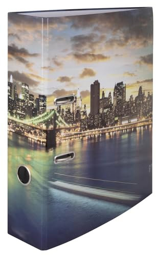 Motivordner / DIN A4 / 8cm Rückenbreite / Skyline