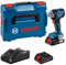 Bosch Professional 18V System Avvitat. massa battente batt. GDS 18V-320 C (coppia serr. 320 Nm e svitamento 540 Nm, incl. 2 batterie ProCORE 4.0 Ah, caricabatt., mod. Bluetooth GCY 42, in L-BOXX)