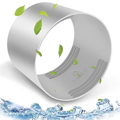 Ninyoon Air Conditioner Accessory 15cm Hose Extention Coupler, Universal Exhaust Hose Connector and Extender, Work for 15cm Diameter Hose