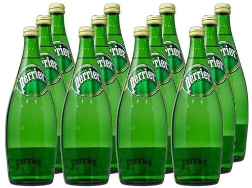 Amanti taste and passion | Eau Minerale Naturelle Petillante | Verre avec Bouchon Refermable | 24 Bouteilles de 330 ml | France | Cocktails