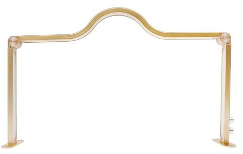 C-Juzarl Lampe Nägel, Halbmondlampe, 3000-6000K Einstellbares Halbmondlicht Nageltisch Lampe, Kosmetiklampe Mit 3 Helligkeitsmodi (Gold)