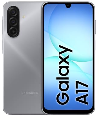 Samsung Galaxy A17 128 Go, Smartphone Android déverrouillé, écran 6,7, Batterie 5000 mAh, Gris, Version FR