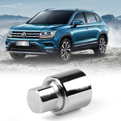 LALAGO 524 Boulon de Vis Antivol de Pneu de Voiture, Acier 42CrMo, Outil de Retrait de Vis Antivol, Compatible avec VW