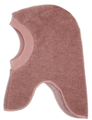 maximo GOTS MINI-Schlupfmütze Wollfleece, Jerseyfutter Made in Germany Wollfleece