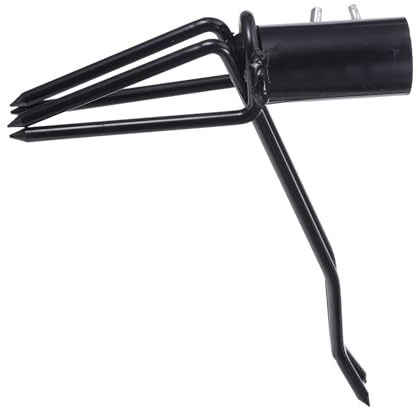 Abaodam Testa Artiglio Diserbante in Lega di Alluminio 2,8 Cm per Estirpatore Erbacce in Piedi, Accessorio Sostitutivo per Utensili Manuali da Giardino per Rimozione Radici Senza