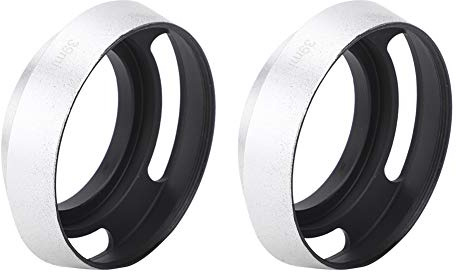Naroote Paraluce Paraluce Scavato in Argento da 39 Mm per Fotocamera, in Lega di Alluminio Opaco Migliore qualità Dell'immagine