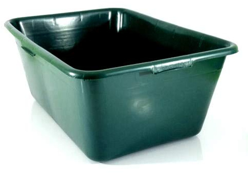 WKH-GMBH Wildwanne Kunststoffwanne Wassertrog Pferdetränke Futterwanne 90 Liter Lebensmittelecht