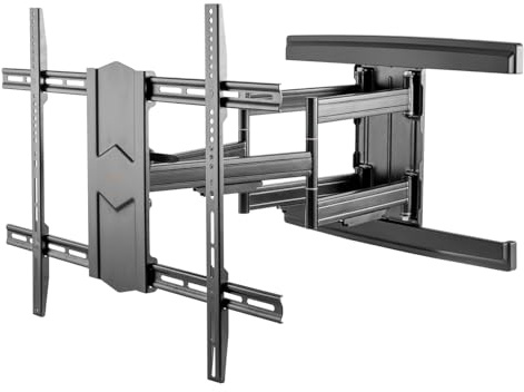 mywall HP45L Vollbewegliche Wandhalterung für LCD TV 42“ - 100“ 107 - 254 cm 70 kg Große Schwere Curved TV‘s Schwenkbar Drehbar Neigbar Eckenmontage 20 Jahre Garantie