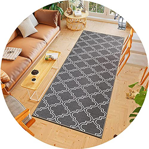 ACUY Teppich Schlafzimmer 70x120cm TeppichläUfer Meterware Rutschfestes Weiches Superabsorbierendes für Küche Schlafzimmer Wohnzimmer