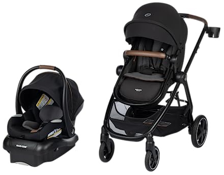 Maxi-Cosi Zelia™ Luxe 5-in-1 Modular Travel System in New Hope Black