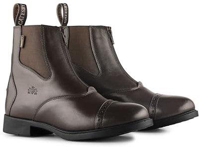 Catesby unisex Skipton premium läder Jodhpur ridstövlar, Brun, 43 EU