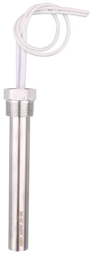 220V Heater DN20 Cylindrical Heating Element Immersion Water Heater 0.25kw/0.5kw/1kw/1.5kw/2kw(1KW 19x200mm)