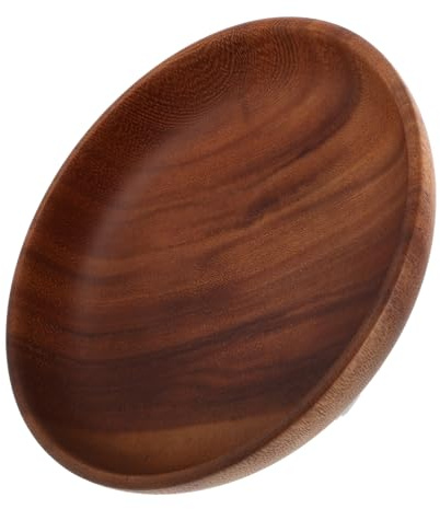 Mipcase Bol Acacia Large pour Fruits et Salades Ustensile de Cuisine Élégant Contenant Décoratif pour Table et Cuisine Matériau Naturel et Spacieux