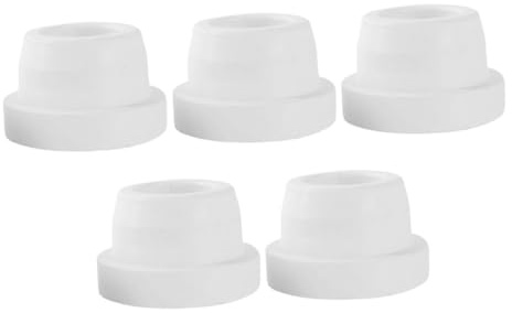 SOPOTUTU 5PCS Pool Ladder Inside Plugs for Tubing High Elasticity Rubber Caps with UV Protection Scratch Resistant Bumpers for Inground Pools Easy Installation and Secure Fit