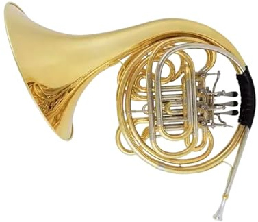 Doppeltes Waldhorn Waldhorn Instrument B Dur Vier Tasten Zweireihige Transposition Drei Einzelne F(5)