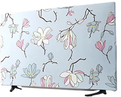 VMDVBNA TV-skydd TV-skydd skydd damm hushåll hängande LCD polyestertyg 50 cm universell dekoration för skärm (19,28 tum)
