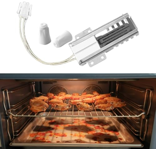 WB13K21 Accenditore per forno a gas con connettore Installazione rapida compatibile con WB13K0021 PS952863 EA231280 Adatto per GE per accensione piatta bianca Hotpoint