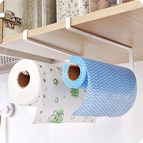 Kitchen PaPer Roll Holder Trivets Towel Rack Cabinet Napkins Storage Rack Holder