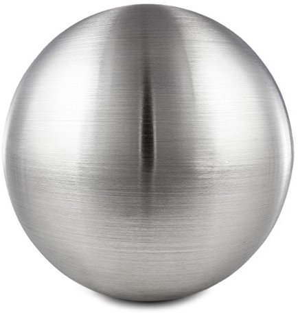 BRUBAKER Boule de Jardin - Boule Flottante - Acier brossé - Ø 30 cm - Inoxydable