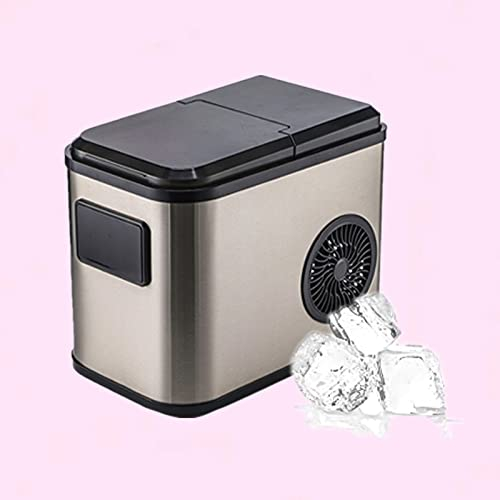 PanHuiWen Machine a Glacons Pas Cher Machine a Glace Italienne pour Particulier 9 Glaçons par 8 Min 2 Tailles de Glaçons pour Les fêtes Boissons mélangées,A