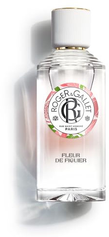 Roger&Gallet - Eau Parfumée Bienfaisante Fleur de Figuier - Fragrance Iconique et Chaleureuse - Parfum Frais, Relaxant et Sensoriel - Inspirée de la Formule Originelle de l'Eau de Cologne