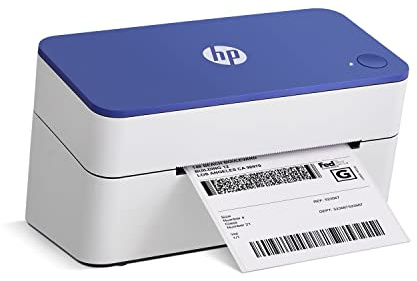 HP Thermische Etikettendrucker Work Solutions Compact Shipping 4x6 Drucker 203 DPI High Speed Einfach zu bedienen für Home Office Unterstützt PC und Mac