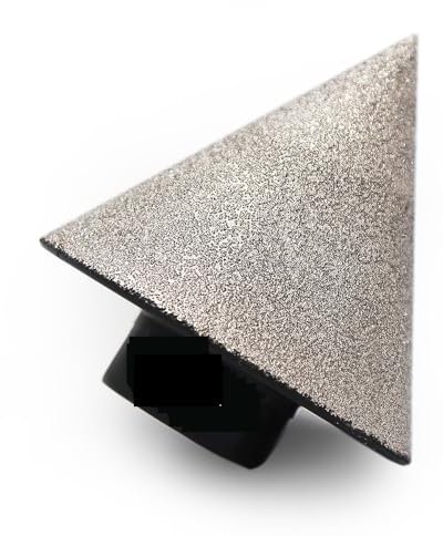 1PC Diamant Fase Bits Fräsen Bit for Fliesen Stein Keramik Porzellan Krone Fliesen Cutter Tasse Sah Abschrägung M14 m10 (Color : 40mm, Size : M10 Thread)