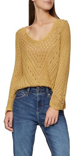 QS Pullover mit Ajour Muster