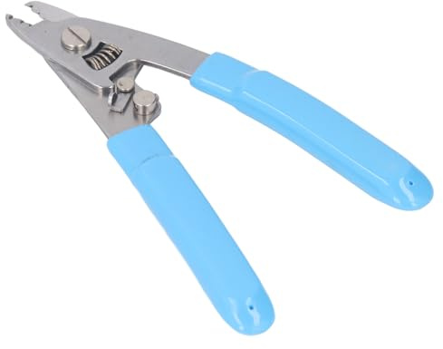 Pince à Dénuder Fibre Optique, Coupe-fil de Précision 3 Trous 120 μm-3 Mm avec Petite clé de Réglage, Dénudeur de Fibre de Câble avec Petite clé de Réglage pour électriciens